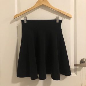 Vintage Black Circle Skirt